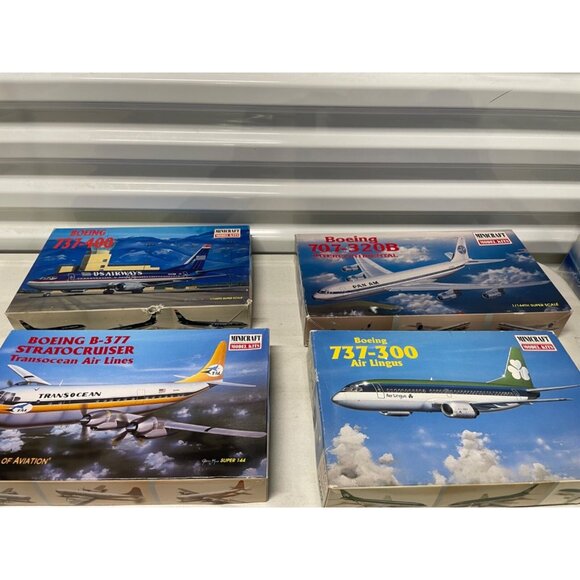 Minicraft Boeing 737-400 Us Airways, Boeing B-377 Stratocruiser, Boeing 707 Lot4 - Picture 1 of 9